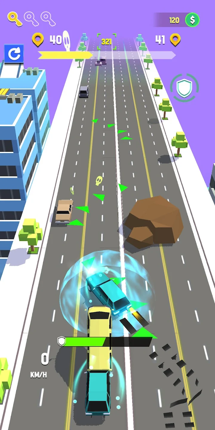 Crazy Driver 3D: Car Traffic Captura de pantalla 4