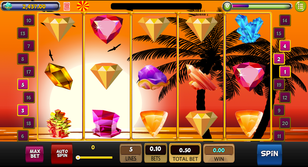 Jewel & Gems Wilds Slot!應用截圖第3張
