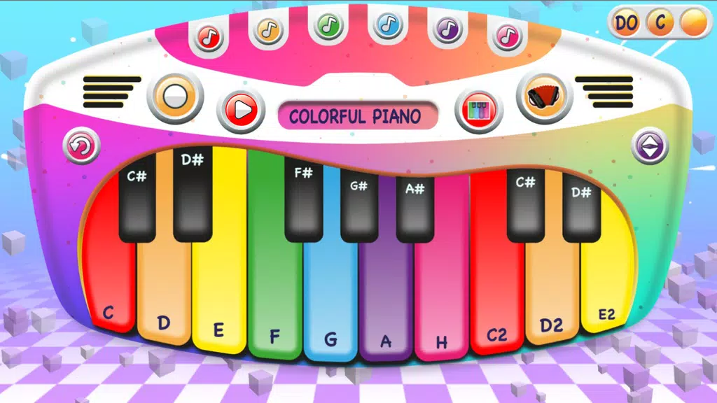 Colorful Piano Screenshot 2