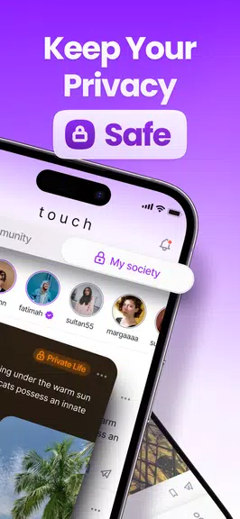 Touchapp - Meaningful Sharing Screenshot 2