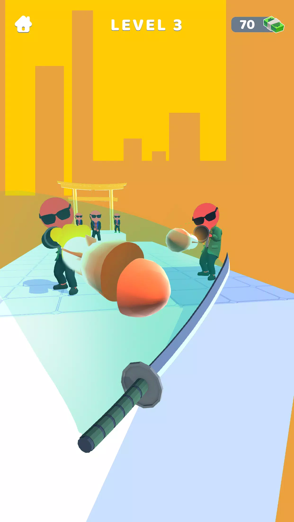 Sword Play! Ninja Slice Runner 스크린샷 3