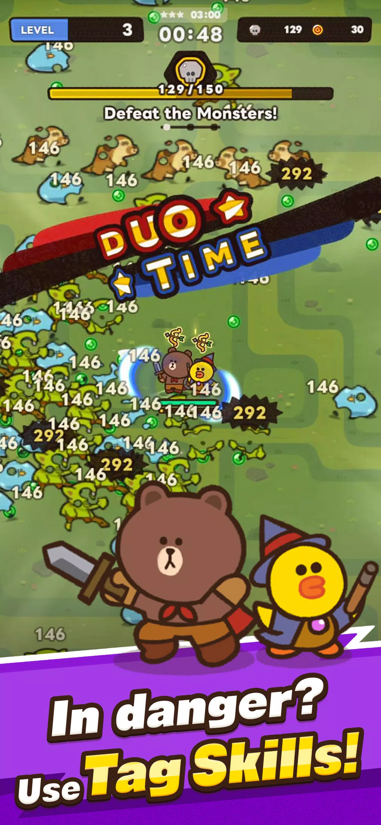 LINE Hero Rumble/Let's rumble! Screenshot 2