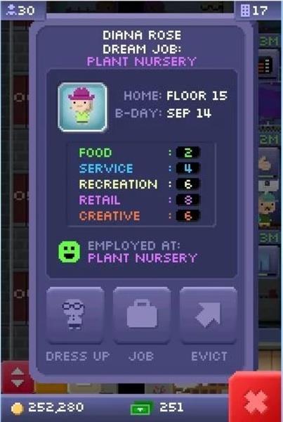 Tiny Tower Mod应用截图第4张
