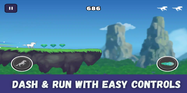 Unicorn Dash : Horse Attack Скриншот 2