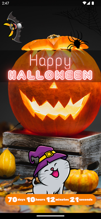 How long until Halloween? Tangkapan skrin 3