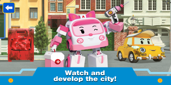 變形警車波力: 城市儿童游戏! Kids Games!應用截圖第1張