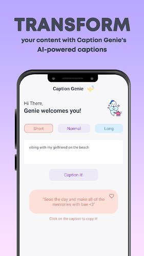 Caption Genie: AI Caption Tool Ekran Görüntüsü 2