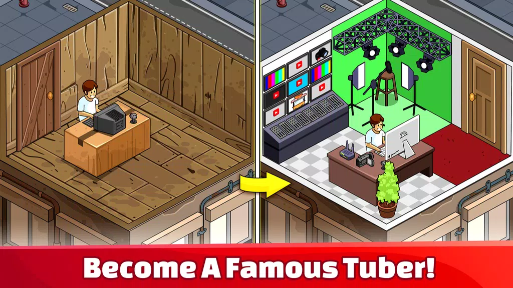 Tube Tycoon - Tubers Simulator應用截圖第1張