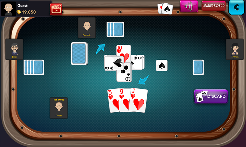 Offline Crazy Eights - Free Card Game Captura de pantalla 4