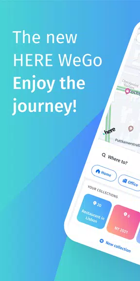 HERE WeGo BETA Ảnh chụp màn hình 1