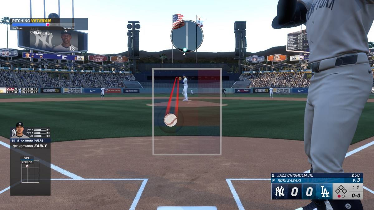 Meilleurs paramètres de tangage dans MLB The Show 25.