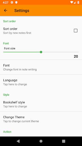 NoteBook: NoAds Notepad ဖန်သားပြင်ဓာတ်ပုံ 4
