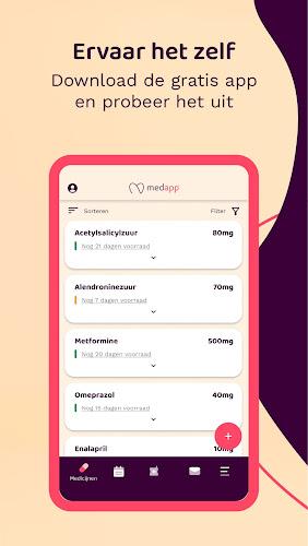 MedApp: jouw medicijnapp應用截圖第2張