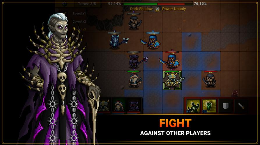 Dungeons&Tactics: TBS RPG Captura de tela 4