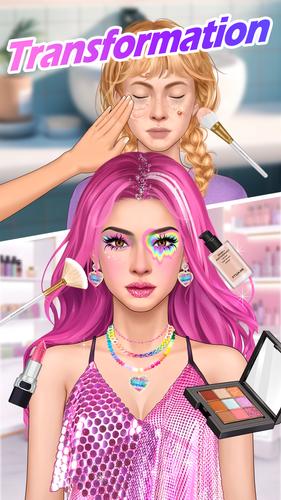 YoYa: Makeup ASMR Makeover Spa Captura de pantalla 4
