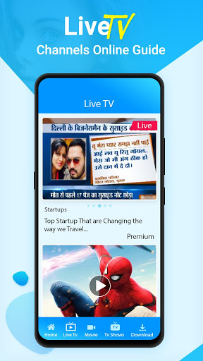 Live TV Channels Free Online Guide Zrzut ekranu 3