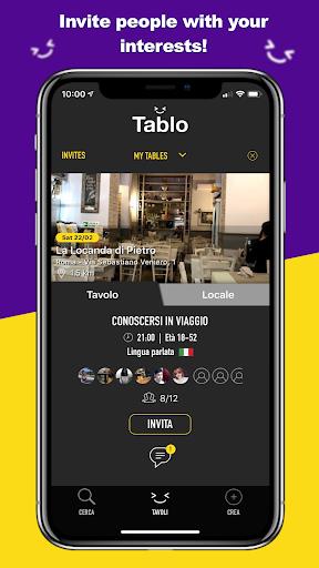 Tablo - Social eating Schermafbeelding 2