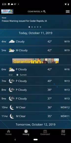 KCRG-TV9 First Alert Weather स्क्रीनशॉट 3