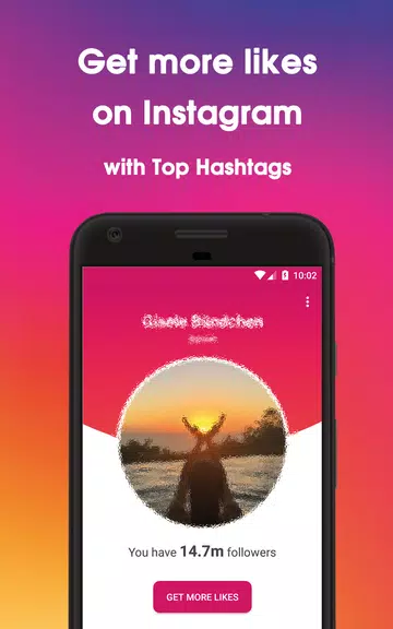 LikesBooster Free - Get More Likes using Hashtags Zrzut ekranu 1