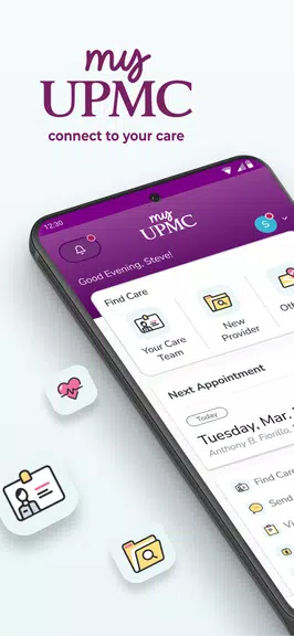 Schermata MyUPMC 1