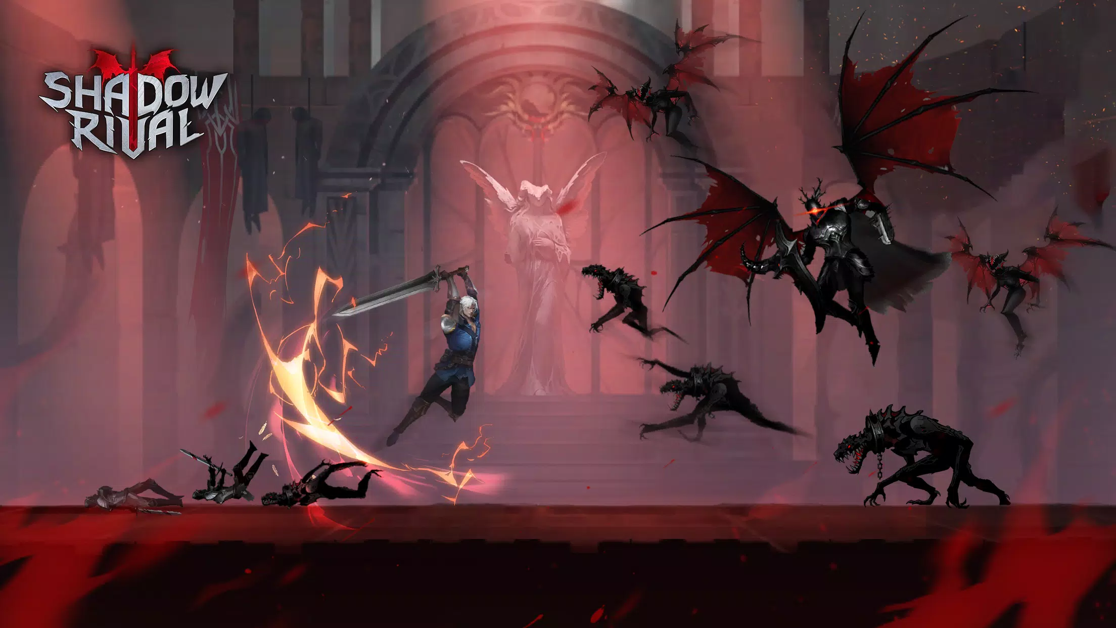Shadow Rival: Action War Game Ảnh chụp màn hình 2