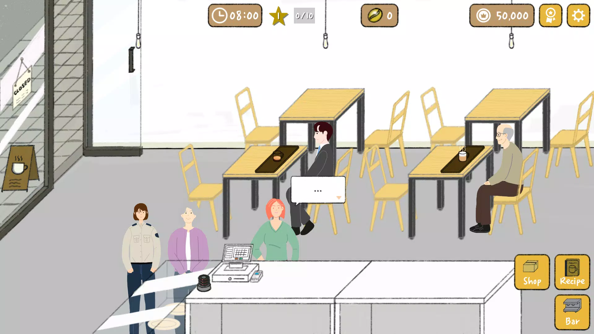 Tiny Coffee Shop Story应用截图第2张