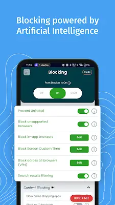 BlockerX: Porn Blocker/ NotFap Tangkapan skrin 2