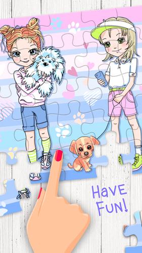 Jigsaw puzzles for girls 스크린샷 1