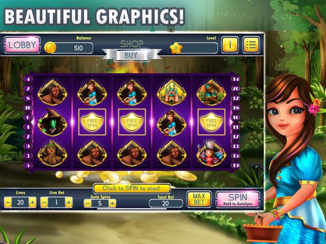Wizard Of Wonderland Slots Screenshot 2