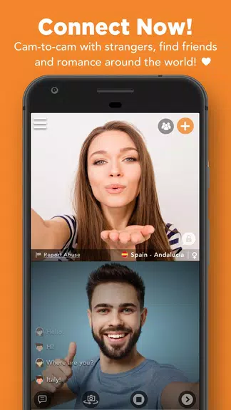 Camsurf: Conoce y chatea Captura de pantalla 1