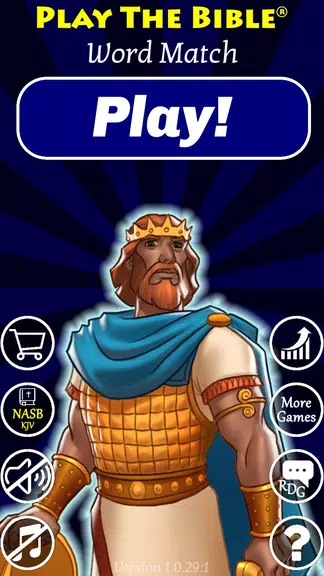 Play The Bible Word Match Captura de pantalla 1