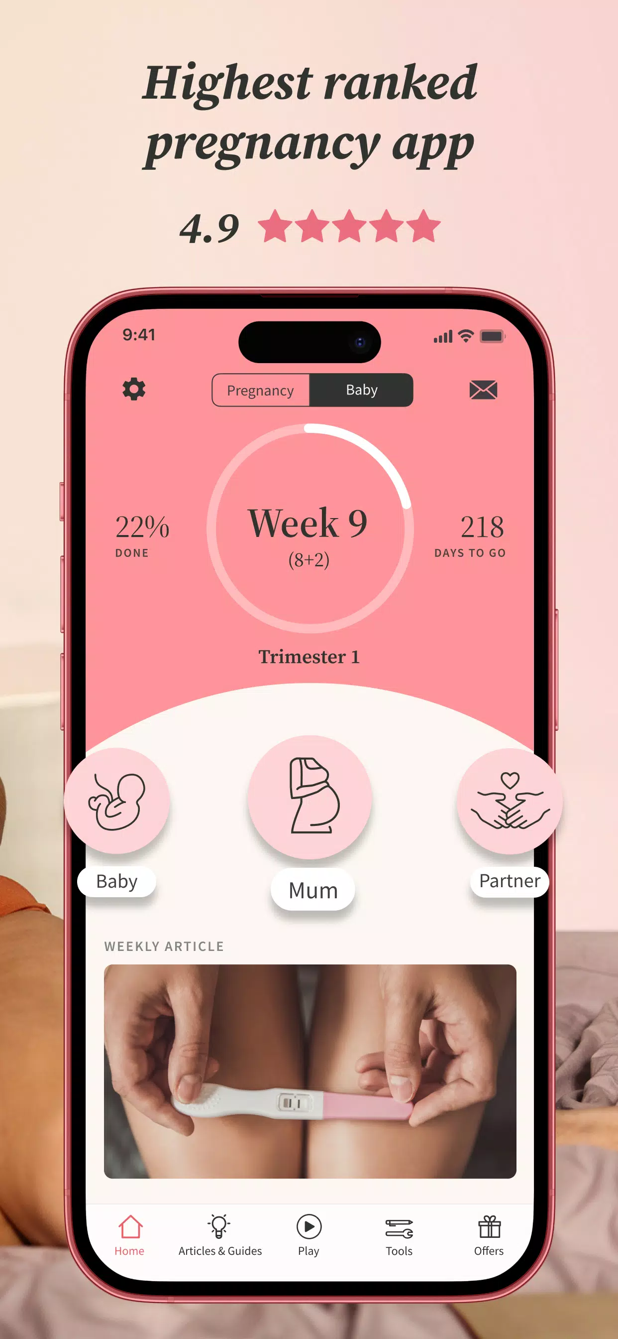 Preglife Schermafbeelding 2