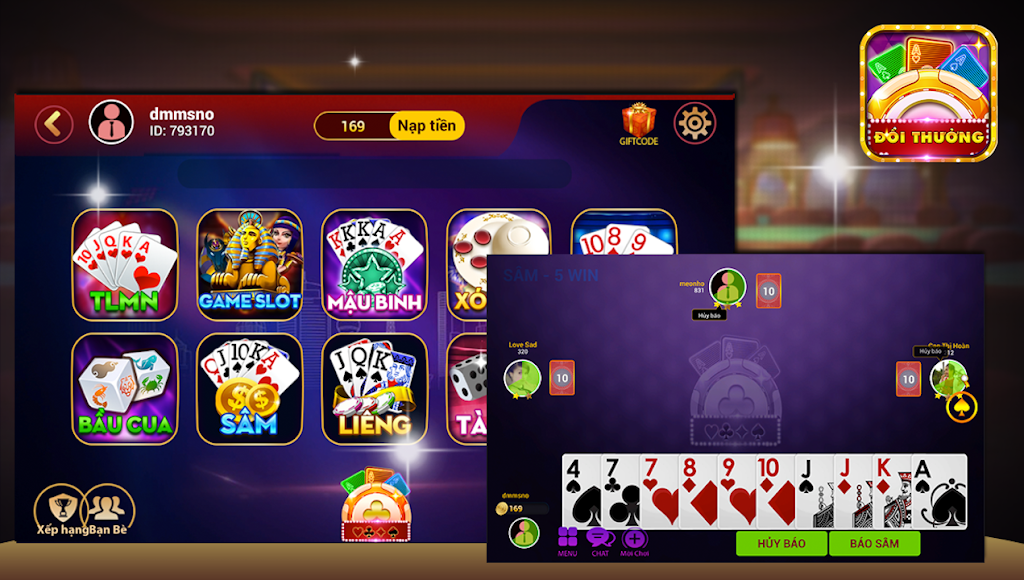 BemClub game danh bai doi thuong Screenshot 1