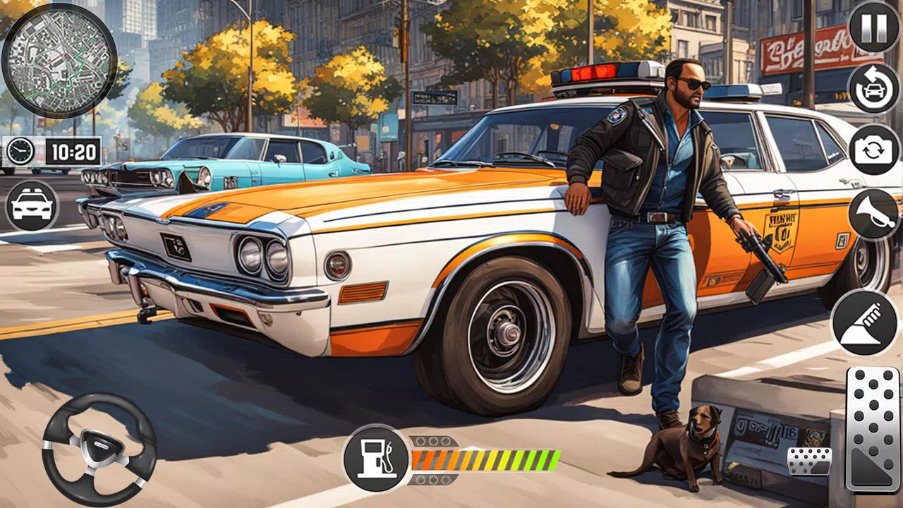 Luxury Police Car Parking Game應用截圖第1張