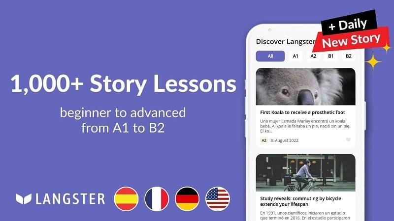 Learn Languages with Langster 스크린샷 4