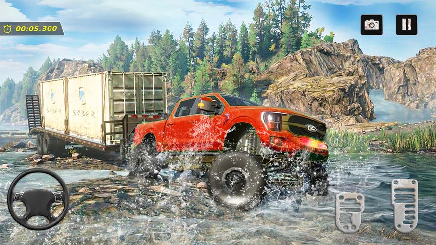Mud Race Offroad Mudding Games Captura de pantalla 4