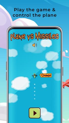 Plane vs Missiles Captura de pantalla 1
