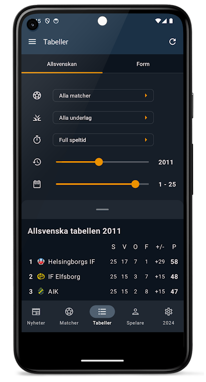Allsvenskan 2024 스크린샷 3