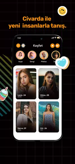 Around Find Friends Meet Captura de pantalla 3