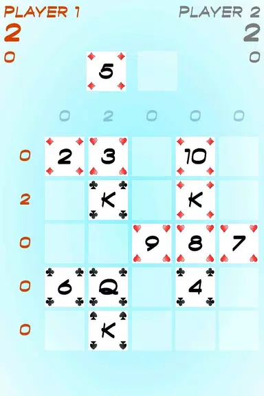 Crossy Poker - 5x5 cards fight Screenshot 1