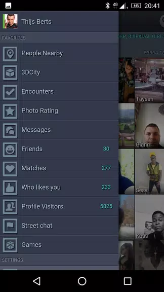 Meet new people, Flirt with singles - Flare Dating Schermafbeelding 1