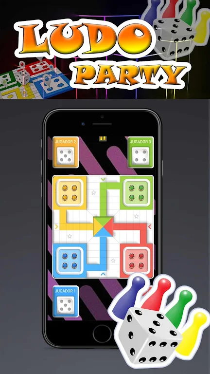Ludo Party Club Parchis ESP स्क्रीनशॉट 1