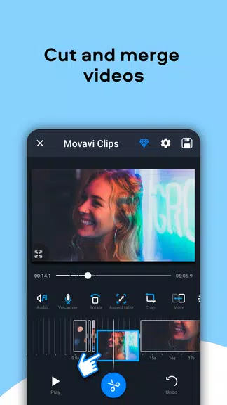 Movavi Clips - Video Editor應用截圖第3張