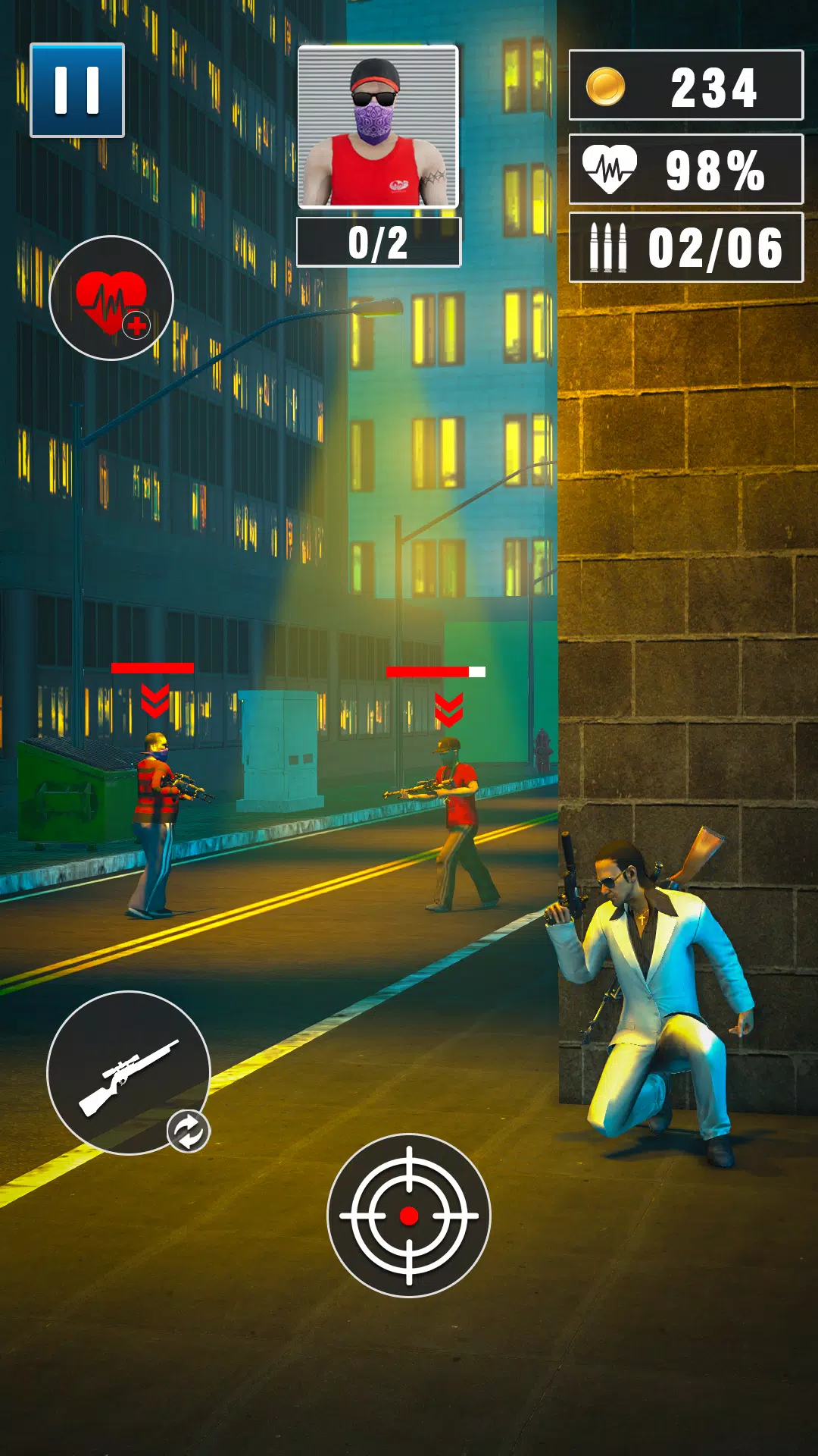 Agent Hunt Shooting Games 3D Скриншот 1