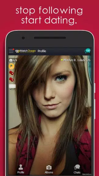 Free Dating App & Flirt Chat - MatchOcean ภาพหน้าจอ 1