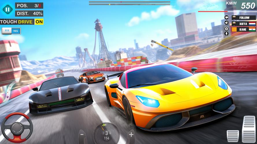 Car Race Game Arena Car Racing Captura de pantalla 4