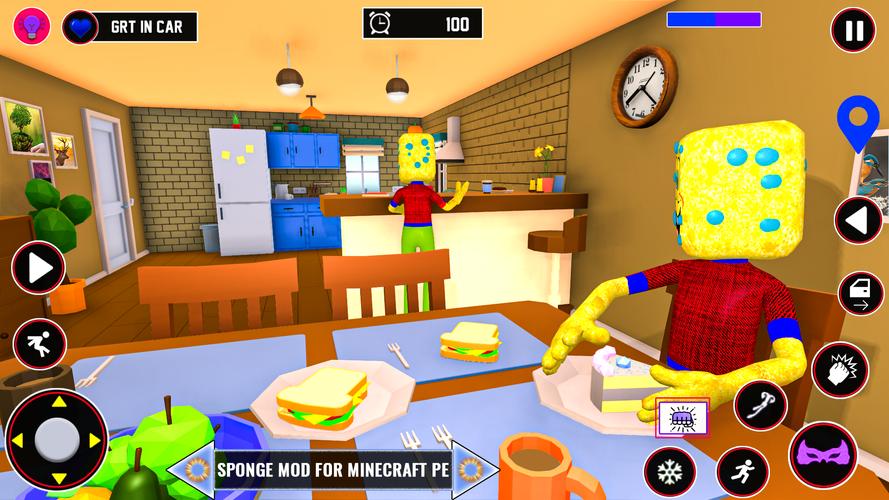 Sponge Boy Adventure Hero Game应用截图第1张