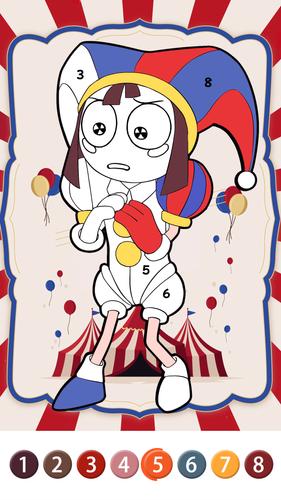 Color by Number:Digital Circus Screenshot 2