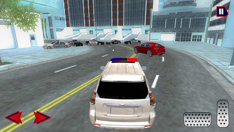 US Police Prado: City Car Скриншот 4