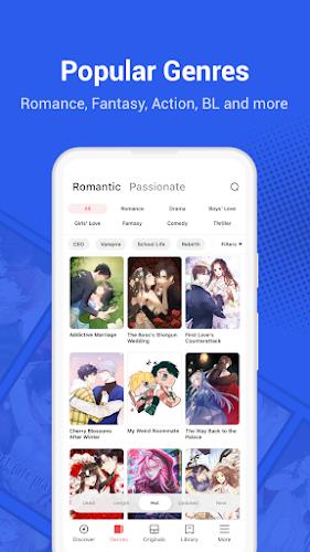 WebComics - Webtoon & Manga Ảnh chụp màn hình 4